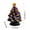 4*4*6.8 In, variant on Lighted Ceramic Tree Purple Ceramic Halloween Tree Pumpkin Light - Tabletop Glowing Christmas Decoration, Orange Pumpkin Head-Home Decoration,Led Light Up By Battery, 35 Multicolor Bulbs