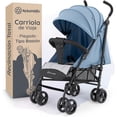 thumbnail image 1 of ESQUIMAL Carriola de Bastón para Bebé, Carreola de Viaje, Plegable y Ligera, Con Toldo Amplio, Respaldo Ajustable 4 Posiciones, Reclinación Total (Azul - Gris), 1 of 5