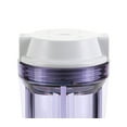 thumbnail image 2 of Hydronix HF2-10CLWH14, 10" Clear Housing with White Flat Cap For RO & Filtration Systems, 1/4" Ports, 2 of 3