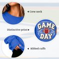 thumbnail image 5 of Game Day Sweatshirt Women Funny Football Print Sweatshirts Pullover Shirt, 5 of 6