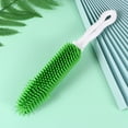 thumbnail image 2 of OULII 2pcs Dog Shedding Brush Silicone Hair Removal Tool for Pet Grooming and Maintenance, 2 of 8