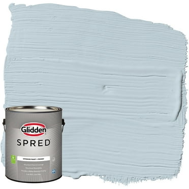 Glidden Spred Interior Paint Keepsakes / Blue, Flat, 1 Gallon
