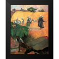 thumbnail image 2 of Gauguin, Paul 15x18 Black Modern Framed Museum Art Print Titled - Haymaking In Brittany, 2 of 5
