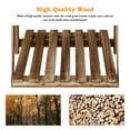 thumbnail image 4 of Fionafurn 4-Tier 40'' Ladder Shelf Bookshelf Bookcase Storage Display Plant Leaning Shelf Natural, 4 of 10