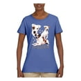 thumbnail image 2 of If It's Not a Jack Russell Terrier It's Just a Dog | Womens Dog Lover Graphic T-Shirt, Light Blue, X-Large, 2 of 3