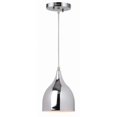 thumbnail image 1 of Kenroy Home 93161CH Gabe 1 Lumière Mini Pendentif&44; Chrome, 1 of 1