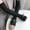Black, variant on Ice Silk Arm Sleeves Bow Pearl for Women Fingerless Sun Protection UV Covers Breathable for Driving Gardening Summer Outdoor Use