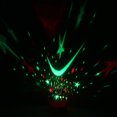 thumbnail image 6 of NUAHRHY Star Moon projector rotating night Light Lamp for kids to sleep 4 LED Bead 360 Degree Romantic Rotating Night Sky Cosmos Projector for Christmas Festival in Bedroom Living Room, 6 of 6
