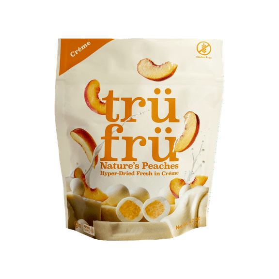Tru Fru Peaches N' Cream, 4.2oz Bag