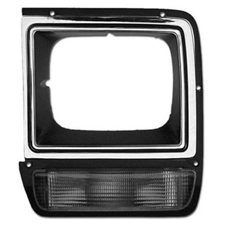 - NEW HEAD LAMP DOOR LEFT SIDE FITS 1986-1990 DODGE D150 4249813