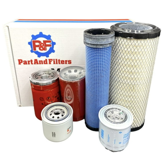 P&F Filter kit For Kubota L4701 HST Complete Service Filter Kit