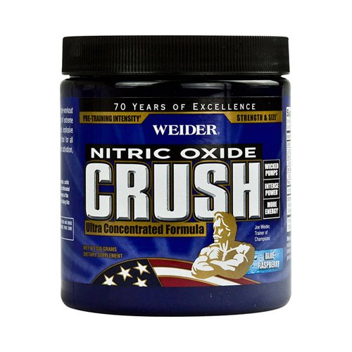 Weider Global Nutrition Crush Pre Workout Blue Raspberry 330 Grams