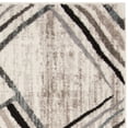 thumbnail image 5 of SAFAVIEH Amsterdam Ravenna Geometric Area Rug, Cream/Charcoal, 6'7" x 6'7" Square, 5 of 7