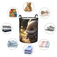 thumbnail image 5 of KLL Cute Big-Eared Mouse Waterproof Foldable Laundry Hamper Bucket with Handles for Storage Bin,Kids Room,Home Organizer (Small ), 5 of 7