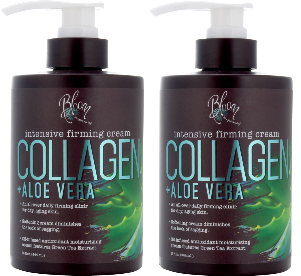 Bloom Collagen Firming Cream for Body and Face. Intensive moisturizer