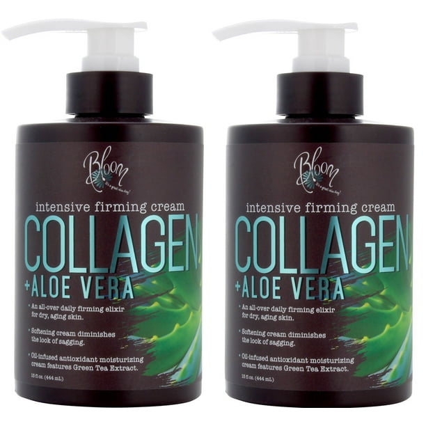 Bloom Collagen Firming Cream for Body and Face. Intensive moisturizer