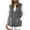 *1-Gray, variant on Women's Oversized Button Down Denim Vest , Casual Sleeveless V-Neck Jean Jacket For Women , Ladies' Relaxed Fall Outerwear with Pockets, Black , S-2XL