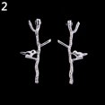 thumbnail image 6 of Grandest Birch Women Bird Tree Branches Shape Earrings Concise Alloy Ear Studs Jewelry Alloy Gold, 6 of 7