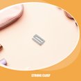 thumbnail image 3 of ADDHAT 25Ud Sujetadores Metálicos Para Capa De Con Compacto Y Seguro En Color Plata Para Casa, 3 of 8