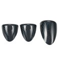 thumbnail image 4 of Carbon Fiber Pattern Interior Gauge Pad Cover Trim ABS for Nissan 350Z 2003-2009, 4 of 8