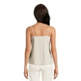 thumbnail image 3 of Time and Tru Women's Woven Adjustable Strap Cami, XS-XXXL, 3 of 5