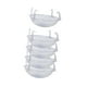 thumbnail image 4 of 5 bandejas colgantes para macetas con gancho, suministros de jardinería para drenaje de agua, bandejas para plantas en el alféizar de , de, 4 of 8