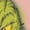 BLUSH, variant on The Grinch - Spray Paint - Juniors Cropped Graphic T-Shirt