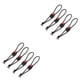 thumbnail image 4 of Soidarity 1 Juego de correas para caña de pescar, prácticos contenedores ligeros para postes, accesorios de pesca, prácticos palos de nailon, 4 piezas 2piezas, 4 of 6