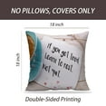 thumbnail image 2 of LALILO Throw Pillow Covers Inspiration Motivation Quote You Get Cushion Cover 18" x 18", 1327 Pack, 2 of 6
