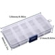 thumbnail image 4 of Toystoory 5 uds caja de rejilla pastillas caja de almacenamiento de joyería PP plástico diamantes de imitación tabletas contenedor organizador Almacenamiento y organización del hogar Toystoory HA000641-00B, 4 of 6