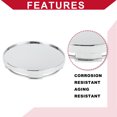 thumbnail image 3 of Universal Car Wheel Center Hub Cap Rim Cover Hub Caps for Most Cars 68mm 2.68" OD Chrome Silver Tone, 3 of 6
