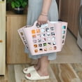 thumbnail image 3 of Stylish Portable Laundry Hamper, High-Quality Plastic with Flexible Structure, Ventilation Holes for Odor Control, Suitable for Laundry Room Organization or Toy Storage (1), 3 of 3