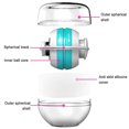 thumbnail image 2 of Metal Core Wrist Exerciser Wrist Strengthener Gyro Ball With Led Light, 2 of 3