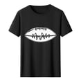 thumbnail image 5 of Gamivast Athletic Shirts for Men Heartbeat Football Graphic Crew Neck Short Sleeve Workout Shirts Gym Shirts Breathable Performance Fabric Workout Wear, 5 of 5