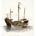 thumbnail image 2 of China Trading Ship 1797. Na Chinese Trading Ship. Lithograph After An Engraving 1797 By William Alexander. Print by, 2 of 2