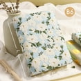 thumbnail image 3 of ipoul Small Journal for Women, Flower Notebook, B6, 5x7, Ruled Notebook & Blank Sketchbook, Hardcover, Lay Flat, White Gardenia, 3 of 9