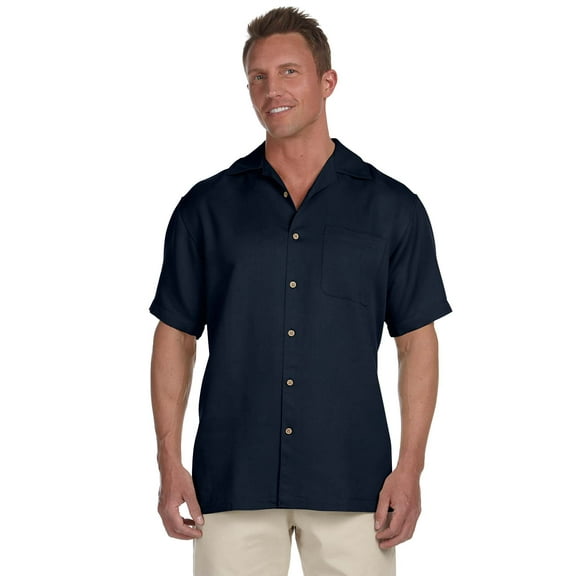 Harriton M570 Men'S Bahama Cord Camp Shirt