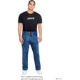 thumbnail image 5 of Levis Mens 550 Relaxed Fit Jeans Big  Tall Medium Stonewash Waterless 46W x 29L, 5 of 6