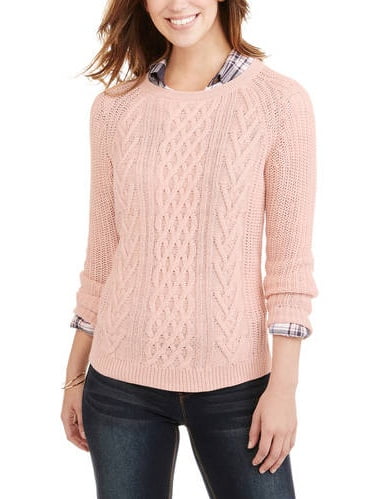 crew neck sweater walmart