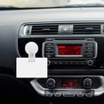 thumbnail image 4 of OUNONA 2 Pairs Car Window Multifunctional Storage Ticket Holder Card Ticket Clips White ABS Secure Hold, 4 of 8