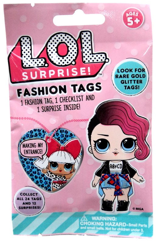 lol surprise fashion tags