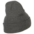 thumbnail image 3 of Collie Dog Embroidered Long Beanie - Dk Grey OSFM, 3 of 5