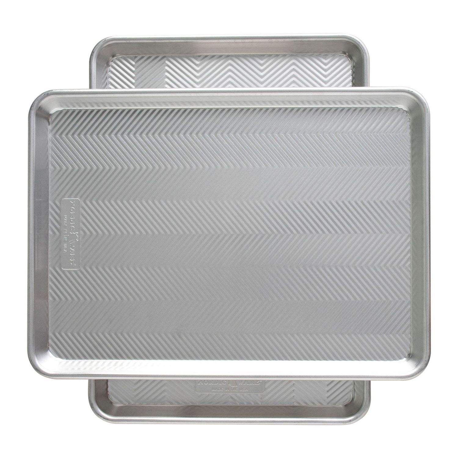 Paquet de 2 demi-feuilles en aluminium Nordic ware