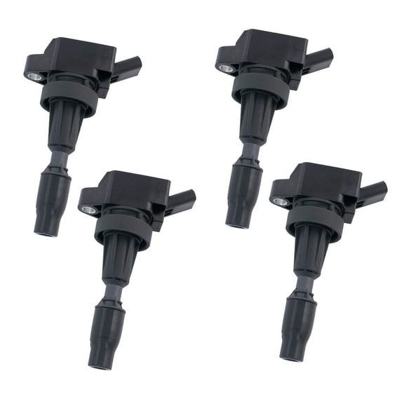 TRQ Engine Spark Ignition Coil Direct Fit Kit Set of 4 for Hyundai Kia New ICA64505 Fits select: 2018-2020 HYUNDAI KONA, 2016-2018 HYUNDAI TUCSON