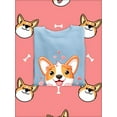 thumbnail image 3 of Cute Lovely Corgi Sweatshirt Women -Image by Shutterstock, Female Small, 3 of 4