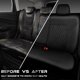 thumbnail image 5 of Funda para asiento de vehículo CAR PASS de cuero sintético impermeable, negra, 5 of 7