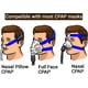 thumbnail image 4 of Paquete de 4 fundas para correas CPAP, almohadillas cómodas para correas CPAP, almohadillas faciales CPAP., 4 of 5