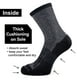 thumbnail image 4 of Pack de 3 calcetines Socks Busy de lana para hombre, senderismo y correr, color negro, 4 of 7