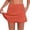 Orange, variant on Women's Skorts,Stretchy Skirts For Women Summer Skirts For Women Skirt With Built-In Shorts Tennis Mini Skirts With Shorts Shorts For Women Low Waisted Skirt Skater Skirt With