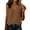 Brown, variant on Womens Cotton Linen Tank Tops V Neck Casual Cami Sleeveless Blouses Basic Shirt Gauze Linen Shirts Brown L